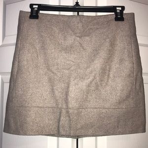 J.Crew Wool mini skirt